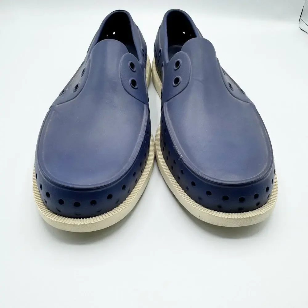 Native Unisex Howard Sugarlite Slip on Rubber Loafers Boat Shoes M8/W10 Navy